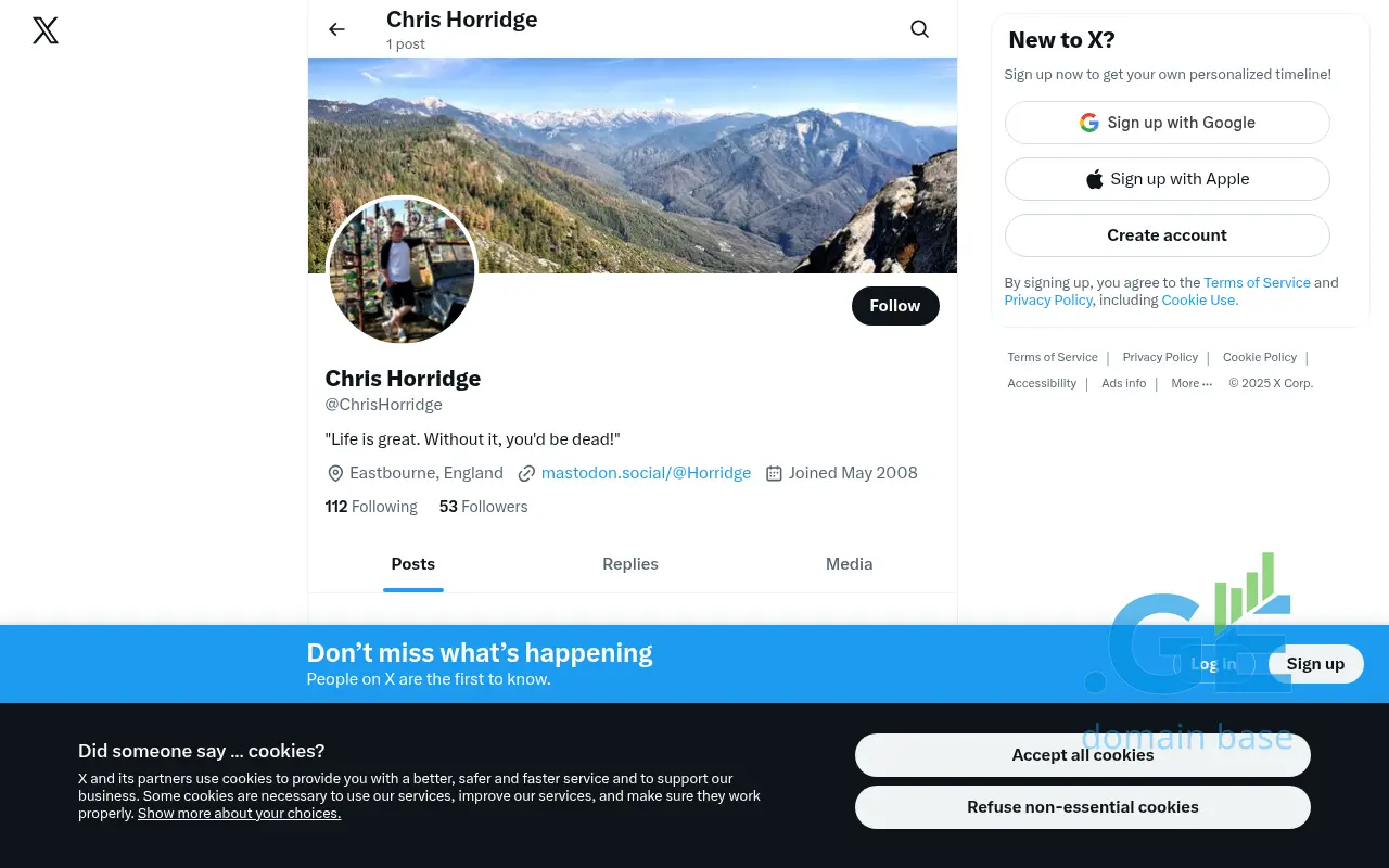 Screenshot of the site horrid.ge