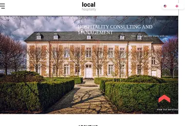 Screenshot of hospitality.ge