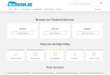 Скриншот hostcom.ge