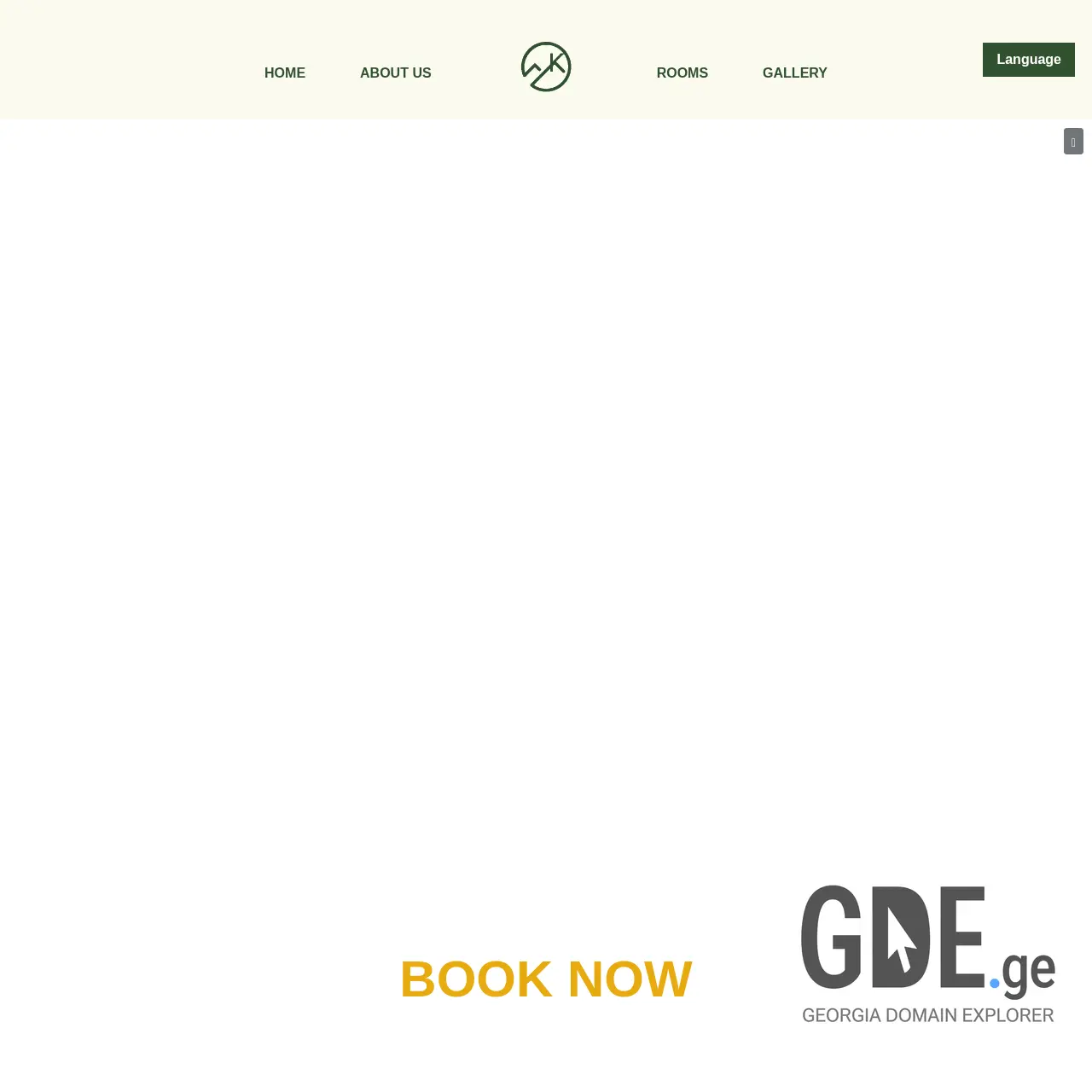 Screenshot of the site hotelcafehedi.ge at 2025-12-10