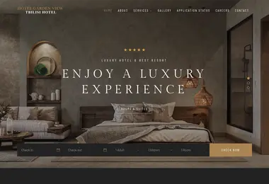 Screenshot of hotelgardenviewtbilisi.ge