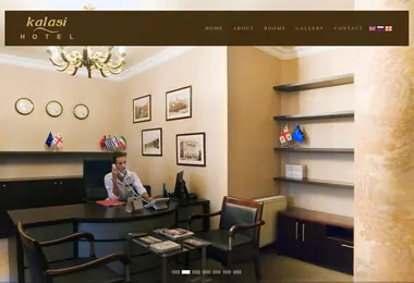hotelkalasi.ge-ის ეკრანის სურათი