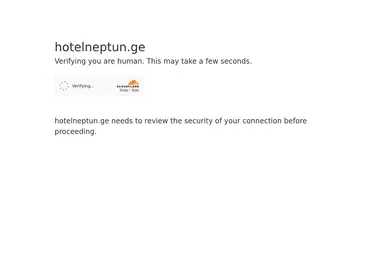Screenshot of hotelneptun.ge