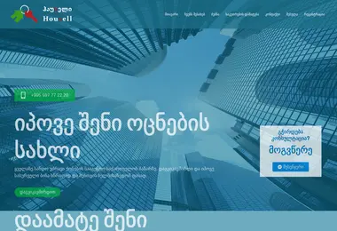 Screenshot of housell.ge