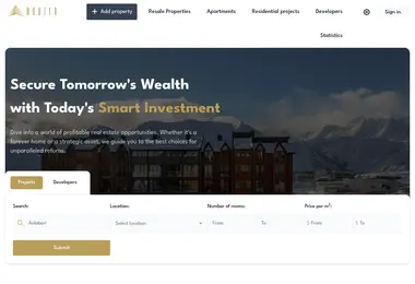 Screenshot of houzer.ge