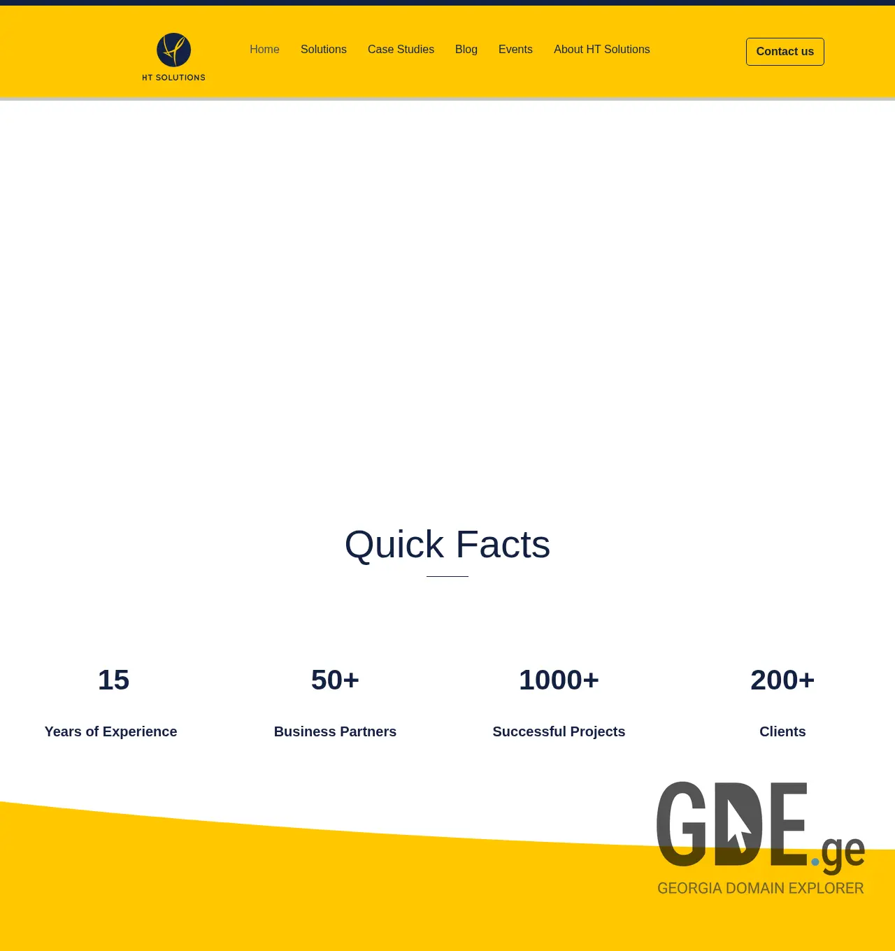 Screenshot of the site hts.ge at 2025-12-02