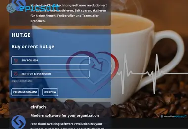 Screenshot of hut.ge