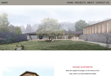 Screenshot of iamac.ge