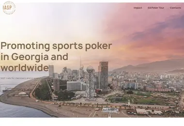 Screenshot of iasp.ge