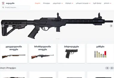 Screenshot of iatagani.ge