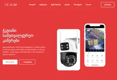 Скриншот icam.ge