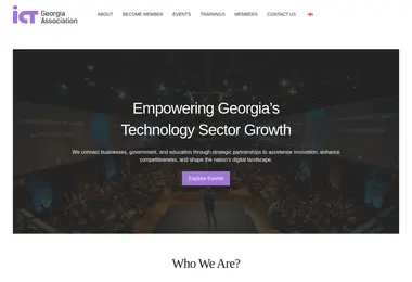 icta.ge-ის ეკრანის სურათი