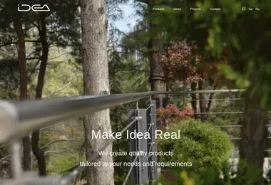 Screenshot of idea.ge