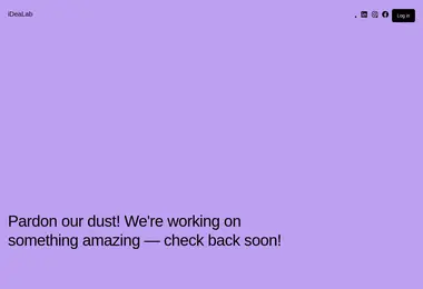 Screenshot of idealab.ge