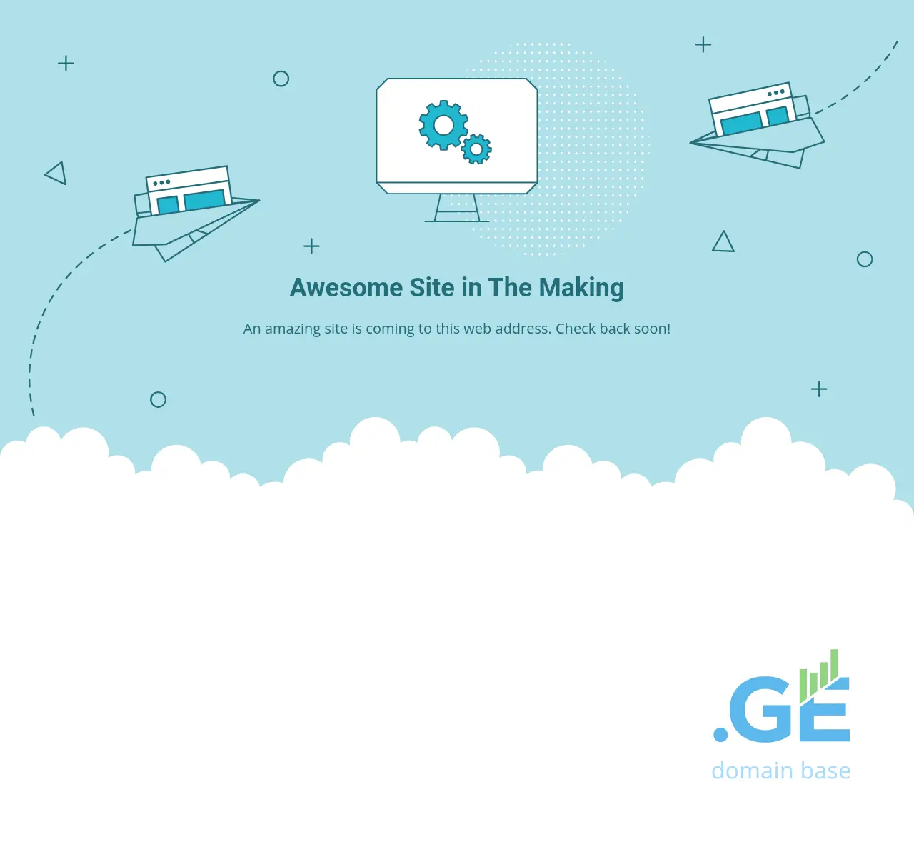 Screenshot of the site ie.ge