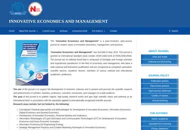 Screenshot of iem.ge