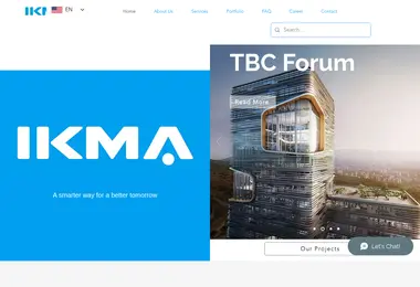 Screenshot of ikma.ge