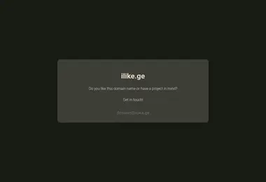Screenshot of ilike.ge