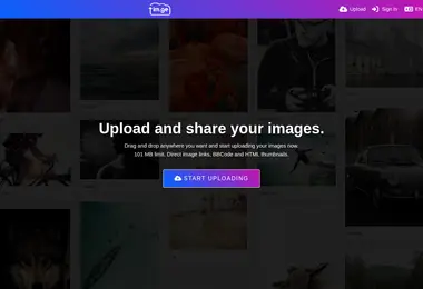 Screenshot of im.ge