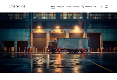 Screenshot of imereli.ge