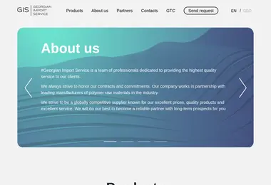 importservice.ge-ის ეკრანის სურათი