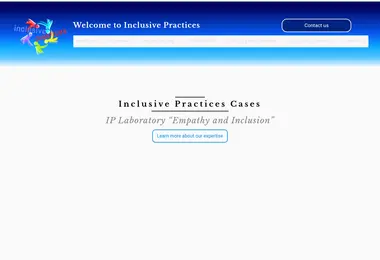 Screenshot of inclusivepractices.ge
