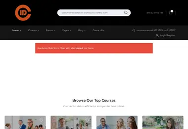Screenshot of indesigncookie.ge