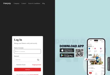 Скриншот inexpay.ge