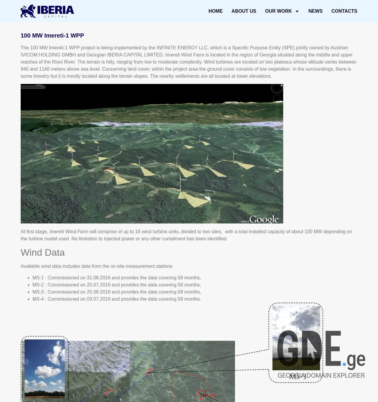 Screenshot of the site infinite.ge at 2025-11-29