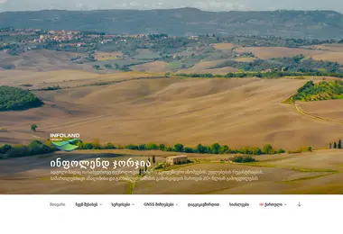 Screenshot of infoland.ge