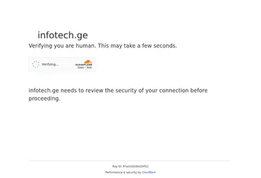 Screenshot of infotech.ge