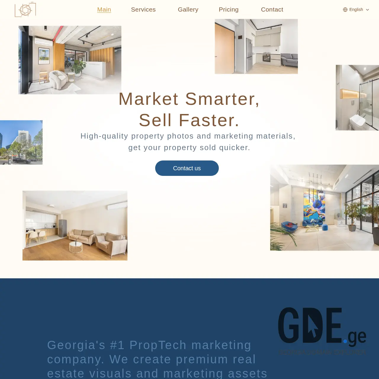Screenshot of the site inframe.ge at 2025-12-15