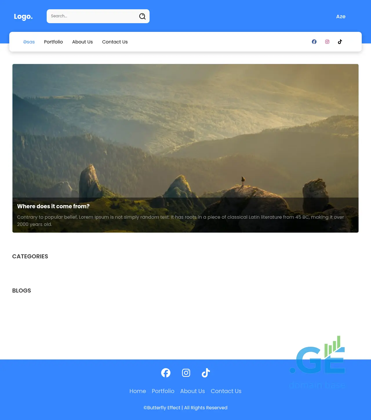 Screenshot of the site inkluzivtehsil.ge