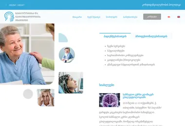 Screenshot of inn.org.ge