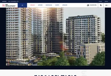 Screenshot of inndevelopment.ge