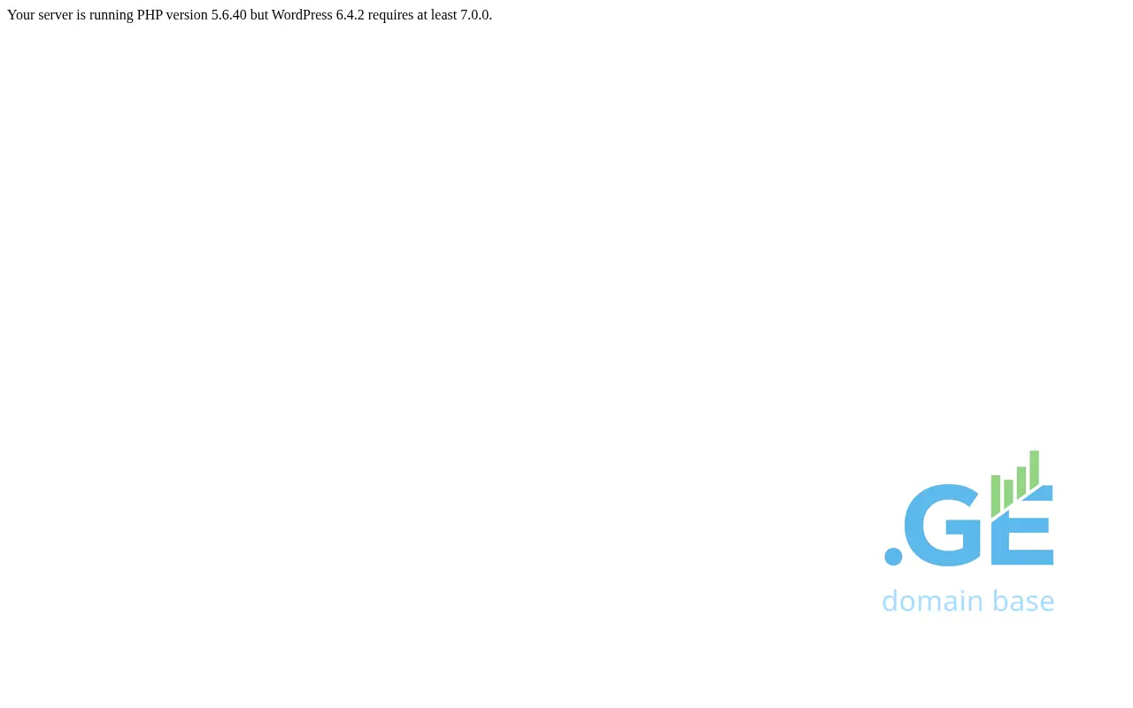 Screenshot of the site innoset.ge