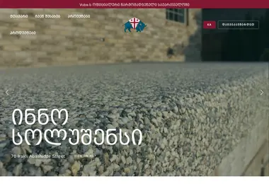 Screenshot of innosolutions.ge