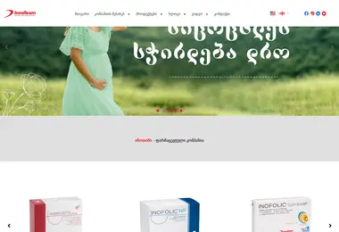 innoteam.ge-ის ეკრანის სურათი