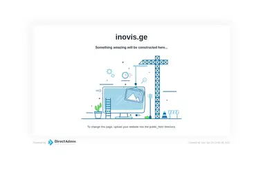 Screenshot of inovis.ge