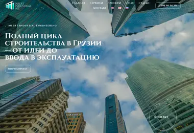 Скриншот insert.ge