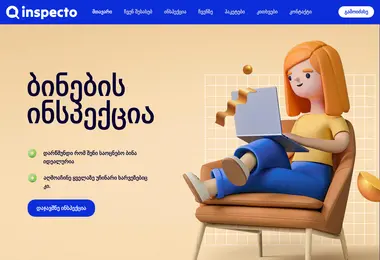 Screenshot of inspecto.ge