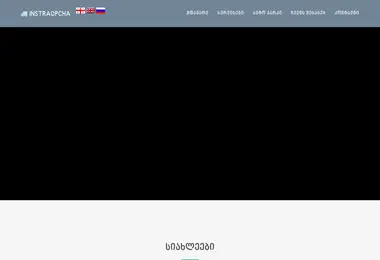 Screenshot of instraopcha.ge