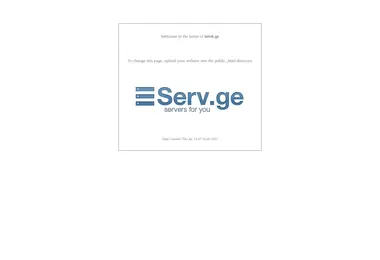Screenshot of intek.ge