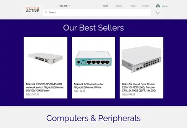 Screenshot of interactive.ge