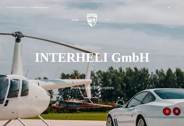 Скриншот interheli.ge