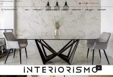 Screenshot of interiorismo.ge