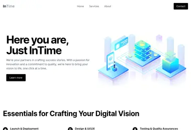 Скриншот intime.ge