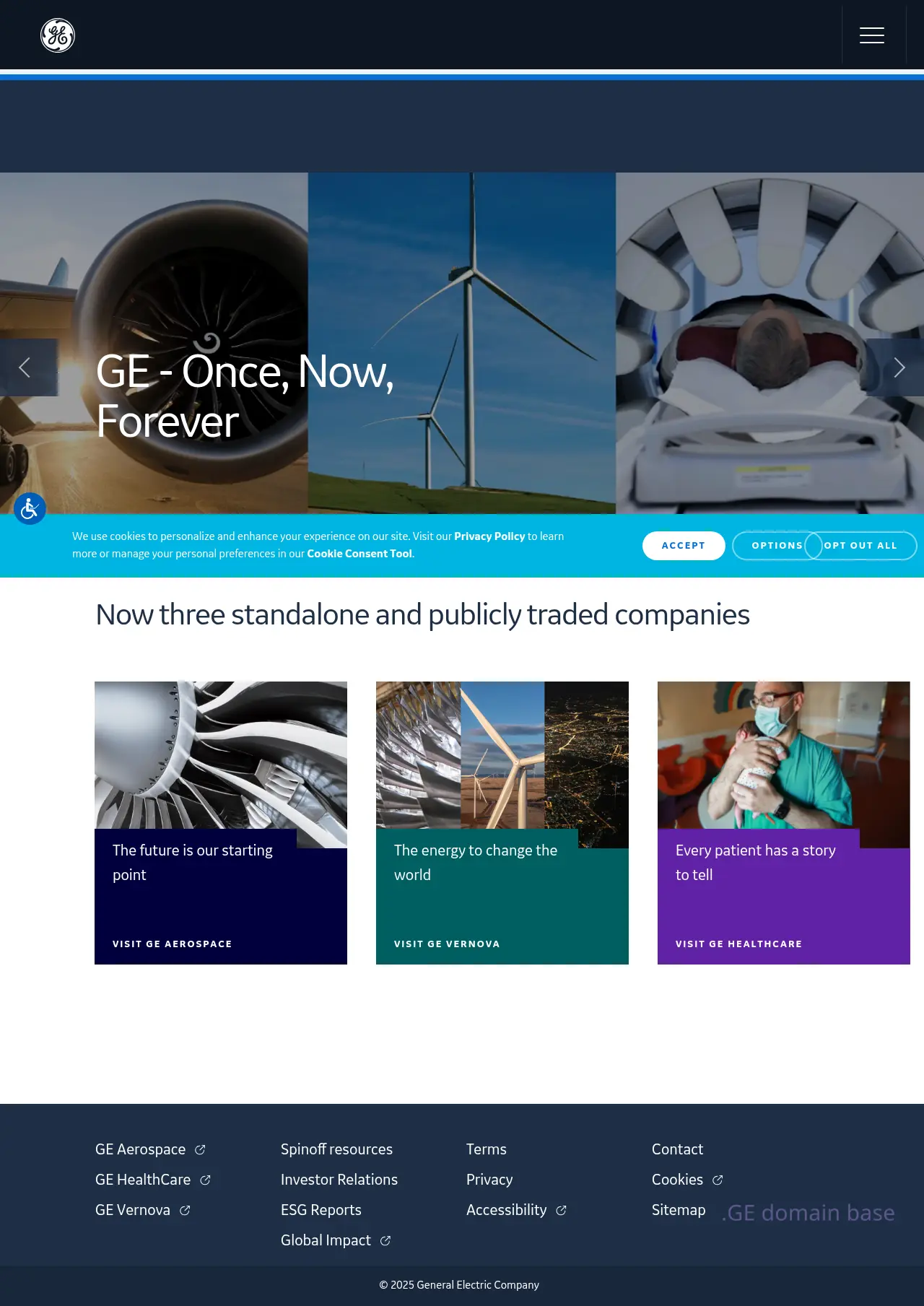 Screenshot of the site invent.ge at 2025-09-06