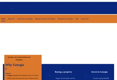 Screenshot of investgroup.ge