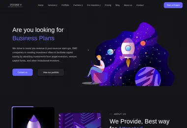 Screenshot of investo.ge